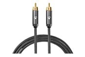 Audio kabel - Nedis subwoofer cable - 5 m - CATB24100GY50