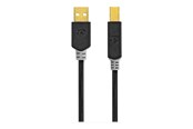 USB kabel - Nedis - USB cable - USB to USB Type B - 1 m - CCBW60100AT10