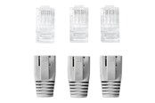 Netværkskabel - Nedis network connector - grey - Grå - CCBW89360GY