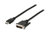 Skærmkabel - Nedis adapter cable - HDMI / DVI - 2 m - CCGB34800BK20