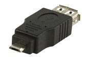 USB kabel - Nedis - USB adapter - Micro-USB Type B to USB - CCGB60901BK