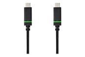 USB kabel - Nedis - USB-C cable - 24 pin USB-C to 24 pin USB-C - 2 m - CCGB64700BK20