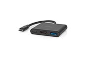 Dockingstation - Nedis CCGB64770BK01 laptop dock/port replicator - CCGB64770BK01