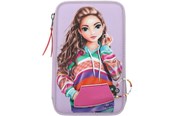 Skoletilbehør - Topmodel Tredobbelt Penalhus med Smartphone Appliqué - 0412842
