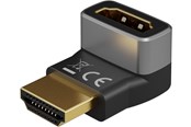 Skærmkabel - Pro Plus - HDMI - Angled Adapter 90° Vertical - Black - 4040849720093