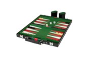 Brætspil - Vennerød Backgammon in leather case - 10416