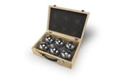 Havespil - Petanque i trææske - 56319
