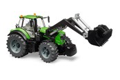 Legetøjsbil - Bruder Deutz 828 TTV tractor with frontloader toy - BR3161