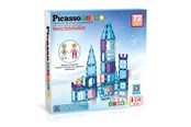 Konstruktionslegetøj - PicassoTiles 72 pc Ice Winter Theme Magnetic Tiles set - PT72