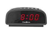 Boligindretning - Nedis - alarm clock - electronic - desktop - black - CLDK008BK