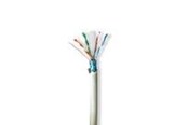 Netværkskabel - Nedis Network Cable Roll | CAT6 | Stranded | F/UTP | Bare Copper - Grå - 50m - CCBG8526GY50