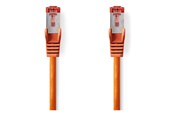 Netværkskabel - Nedis CCGL85221OG100 networking cable - Orange - 10m - CCGL85221OG100