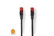 Netværkskabel - Nedis CAT6 Network Cable | RJ45 Male | RJ45 Male | U/UTP | 20.0 m - Sort - 20m - CCGL85900BK200