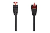 Netværkskabel - Nedis network cable - 1 m - black - Sort - 1meter - CCGP85227BK10