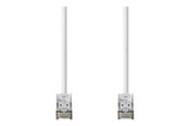 Netværkskabel - Nedis patch cable - 15 cm - white - Hvid - 0.1m - CCGP85520WT015