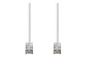 Netværkskabel - Nedis patch cable - 25 cm - white - Hvid - 0.25m - CCGP85520WT025