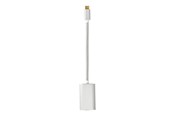Skærmkabel - Nedis Fabritallic - USB / DisplayPort adapter - 20 cm - CCTB64580AL02