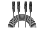 Audio kabel - Nedis OnStage series audio extension cable - 1.5 m - COTH15030GY15
