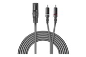 Audio kabel - Nedis OnStage series audio cable - 1.5 m - COTH15200GY15