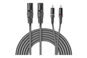 Audio kabel - Nedis OnStage series audio cable - 1.5 m - COTH15210GY15