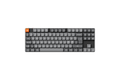Tastatur - Keychron K1 MAX QMK/VIA Wireless RGB Hot Swap Low Profile Red - Gray - Tastatur - Uden Numpad - Nordisk - Grå - K1M-H1-BO