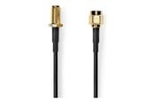 Antennekabel/stik - Nedis CSGL02010BK30 coaxial cable - CSGL02010BK30