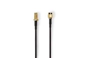 Antennekabel/stik - Nedis CSGL02210BK10 coaxial cable - CSGL02210BK10