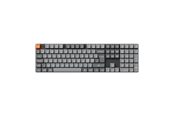 Tastatur - Keychron K5 MAX QMK/VIA Wireless RGB Hot Swap Low Profile Red - Gray - Gaming Tastatur - Nordisk - Grå - K5M-H1-BO