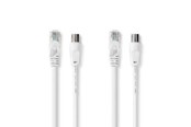 Antennekabel/stik - Nedis CSGL4500WT30 coaxial cable - CSGL4500WT30