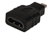 Skærmkabel - Nedis HDMI adapter with Ethernet - CVGB34907BK