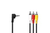 Skærmkabel - Nedis CVGL22400BK10 video cable adapter - CVGL22400BK10