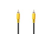 Skærmkabel - Nedis CVGL24100BK100 composite video cable - CVGL24100BK100