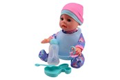 Dukker & Tilbehør - Baby Rose Drink and Pee baby doll 30cm - 27712