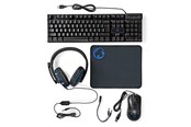 Tastatur - Nedis Gaming Combo Kit keyboard - GCK51110BKUS