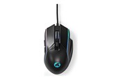Mus - Nedis Gaming - mouse - USB - black - Mus - Optisk - 6 knapper - Sort - GMWD510BK