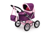 Dukke, bamse og udstyr - Bayer Design Doll's Pram Trendy - Plum - 13057AA