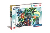 Puslespil - Clementoni Jigsaw Puzzle Super Color DC Comics 60 pcs. Floor - 26066