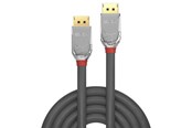 Skærmkabel - Lindy Cromo DisplayPort 1.2 Cable - 5m - 36304