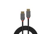 Skærmkabel - Lindy Anthra DisplayPort 1.2 Cable - 7.5m - 36485