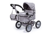 Dukke, bamse og udstyr - Bayer Design Dolls Pram Trendy - Grey - 13010AA