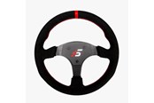 Spil tilbehør - Simagic Rounded Wheel without HUB - Alcantara - 330mm - P-330R(Alcantara)