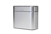 Affaldssortering - Simplehuman 4L kompostspand, børstet rustfrit stål - CW1645