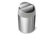 Affaldssortering - Simplehuman 1,5L mini affaldsspand, børstet - CW2084