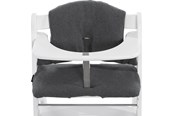 Baby Udstyr - Hauck Select højstolspude Jersey Charcoal - 667033