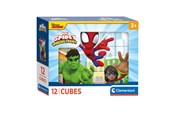 Puslespil - Clementoni Block Puzzle Spidey and His Amazing Friends 12pcs. Blok - 41198