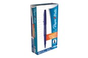 Skrive- og Tegneværktøjer - Paper Mate Nylon - fibre-tip pen - blue (pack of 12) - S0191013