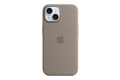 Mobil - Covers & Cases - Apple iPhone 15 Silicone Case with MagSafe - Clay - MXPG3ZM/A