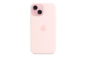 Mobil - Covers & Cases - Apple iPhone 15 Silicone Case with MagSafe - Light Pink - MXPH3ZM/A