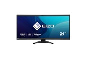 Skærm - 34" EIZO FlexScan EV3450XC-BK - 3440x1440 (UWQHD) - IPS - 94W USB-C - EV3450XC-BK