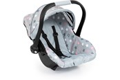 Dukke, bamse og udstyr - Bayer Design Deluxe Car Seat with Canopy for Dolls - Grey w/ Stars - 67907AA